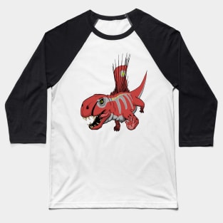 Derpy Dimetrodon Baseball T-Shirt